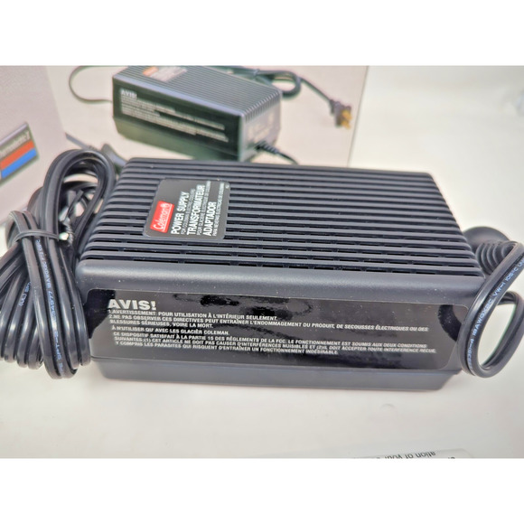 NEW Coleman Adaptor 120-V AC to DC 12-V 5232E640T Coleman Adapter for Cooler - Picture 3 of 4